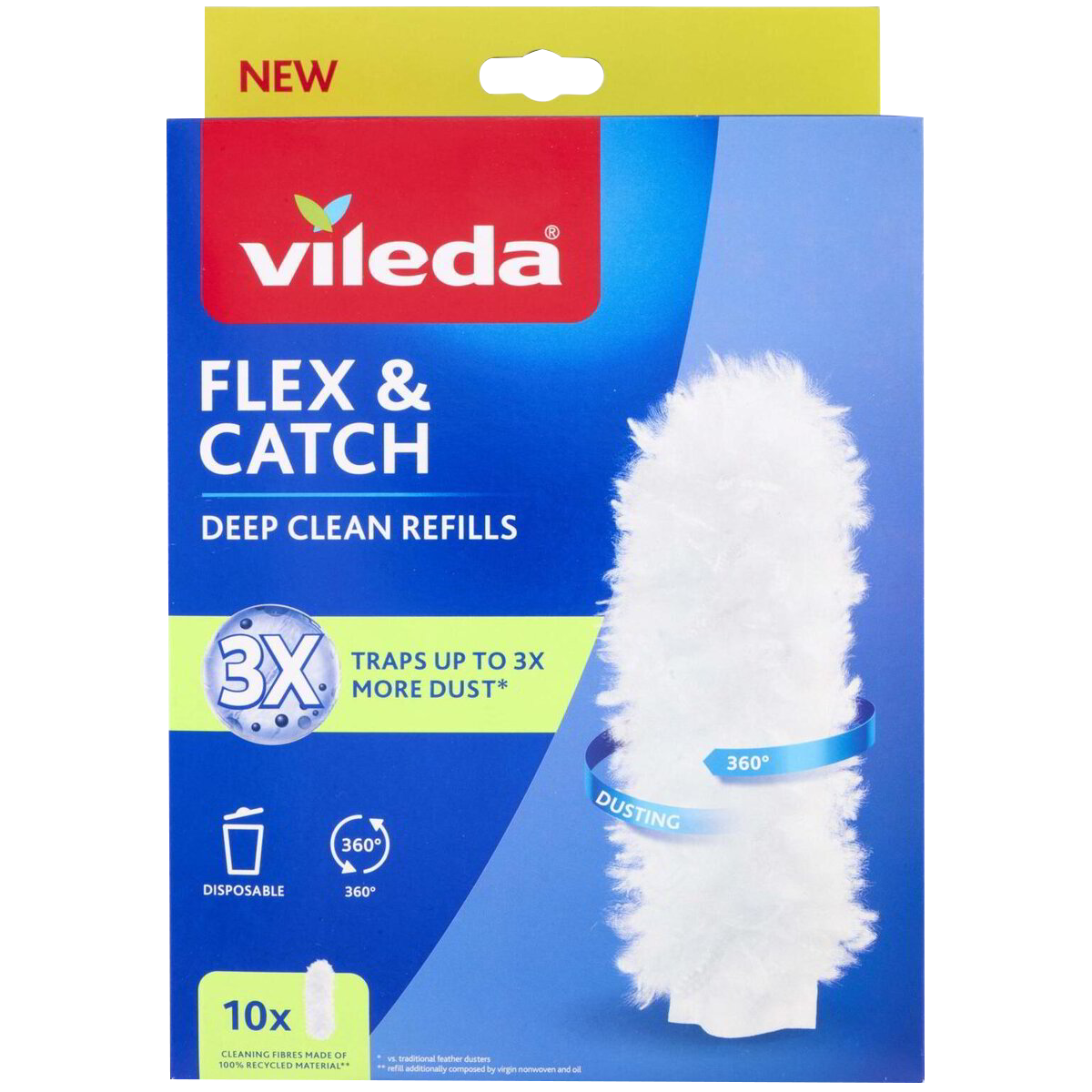 FLEX&CATCH RICARICA VILEDA – 5 - 10 piumini