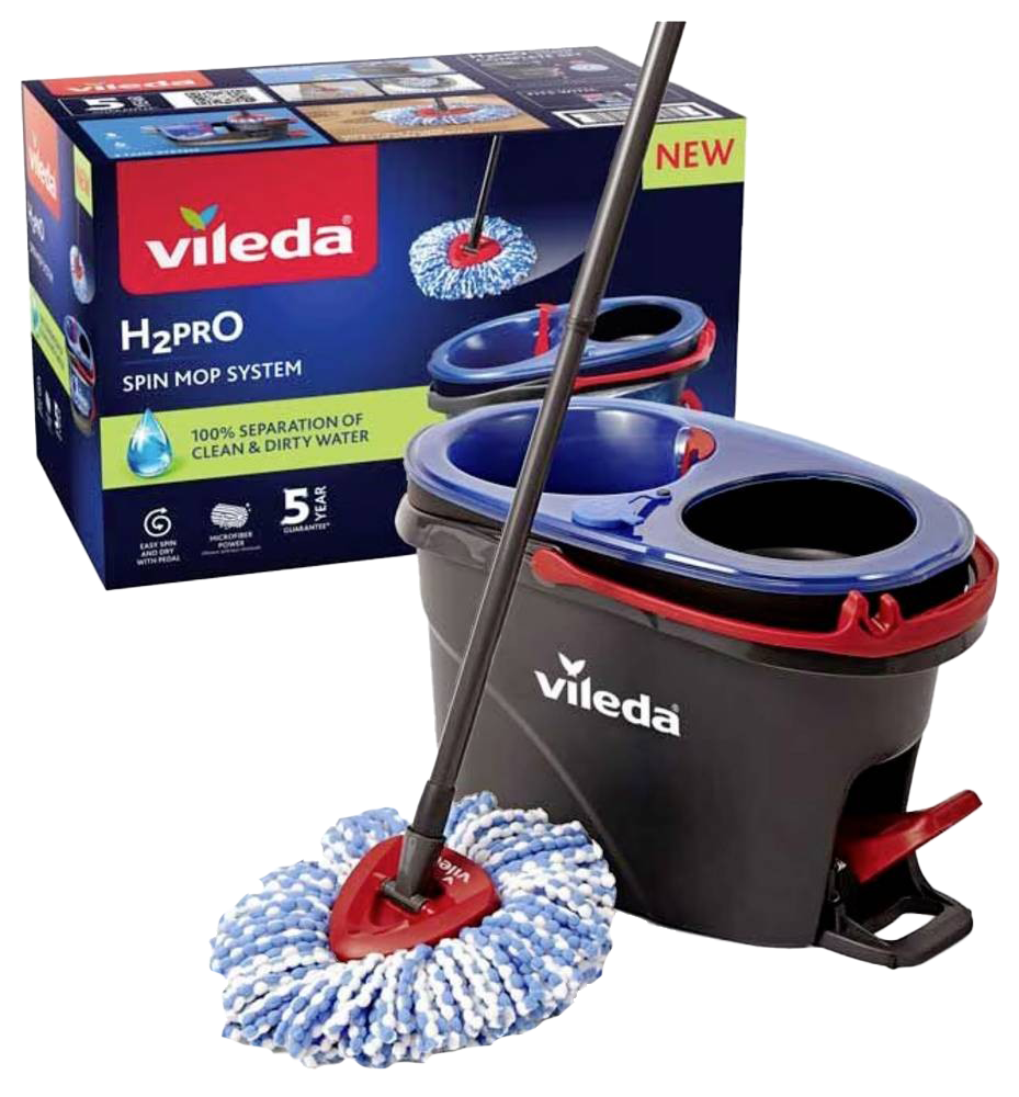 VILEDA H2-PRO SPIN MOP SYSTEM COMPLETO –