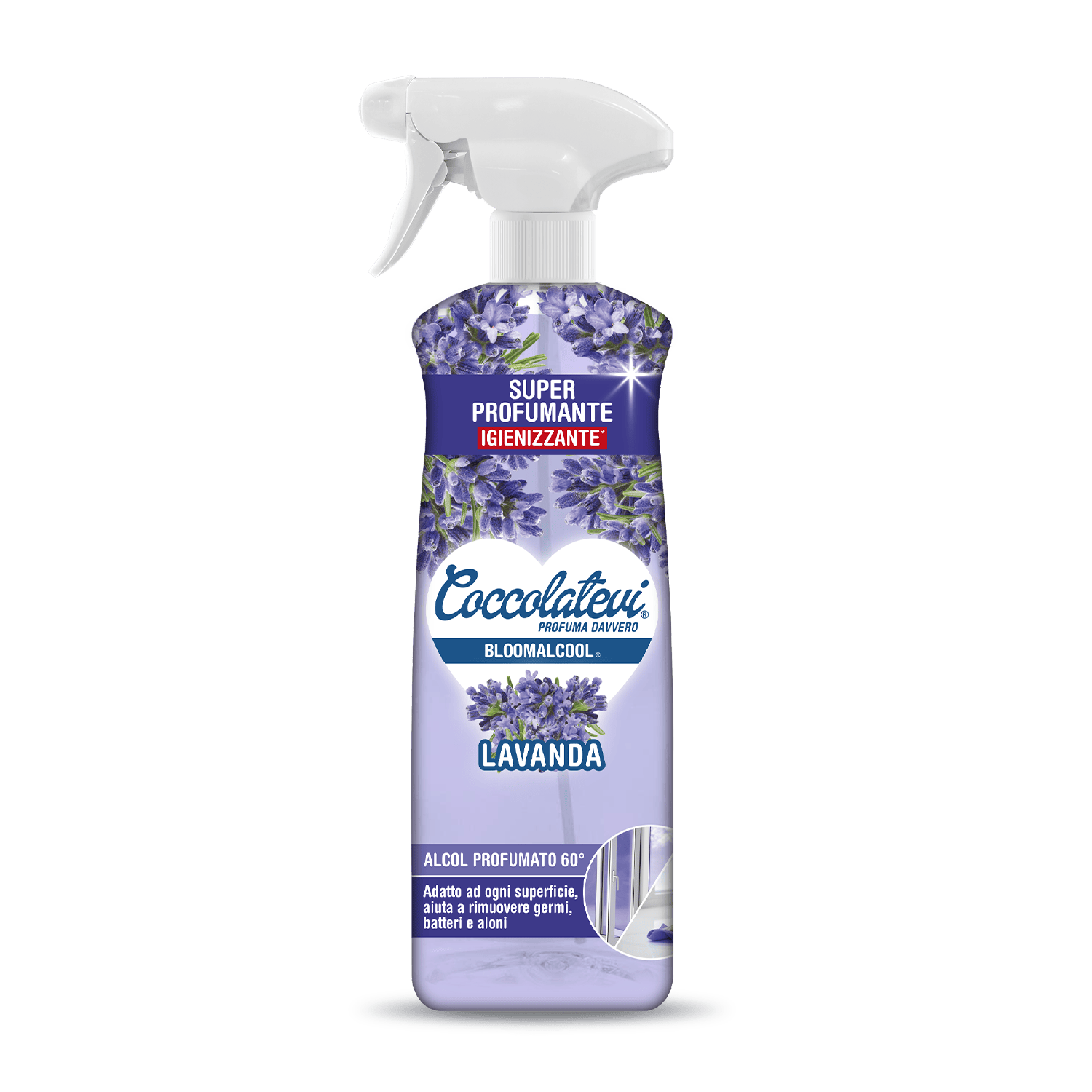 spray igienizzante super profumante COCCOLATEVI – 4 profumazioni - 750 ml