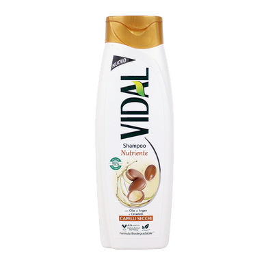 shampoo vidal – 4 tipi - 250 ml