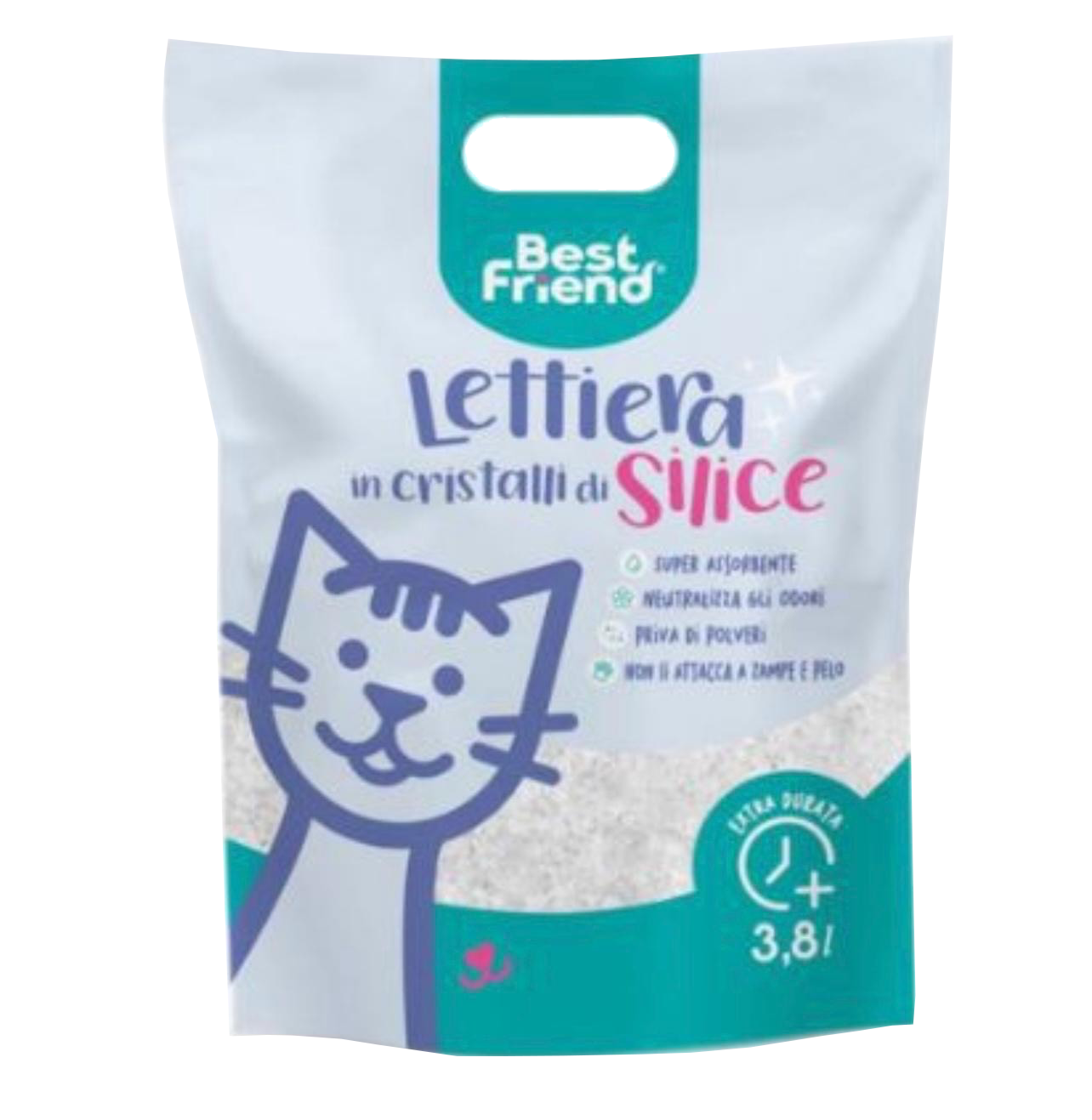LETTIERA IN CRISTALLI DI SILICE BEST FRIEND – 3,8 litri